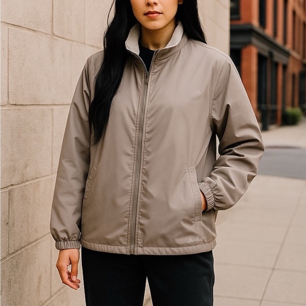 Cabellas Women’s Outerwear Jacket Coat Tan Cream XL